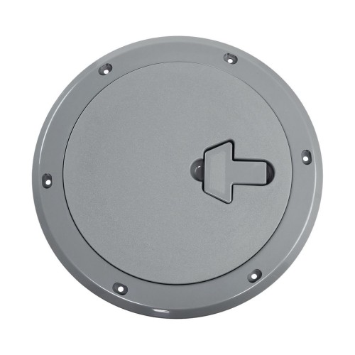 Лючок палубный инспекционный CAN-SB SP2530, круглый, 185 мм, серый