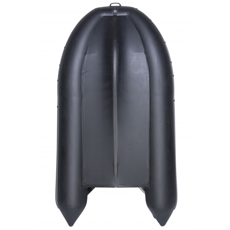 Надувная лодка ПВХ Адмирал 330 CF, пайол фанерный, белый/серый