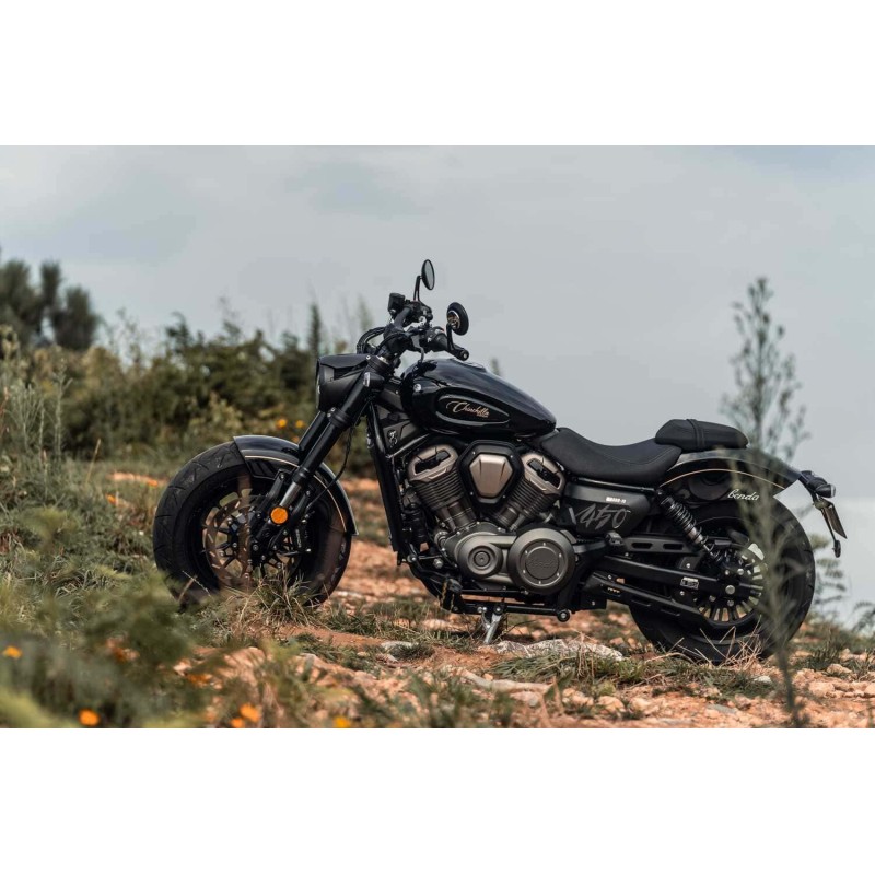 Мотоцикл крузер Benda Chinchilla 500, черный