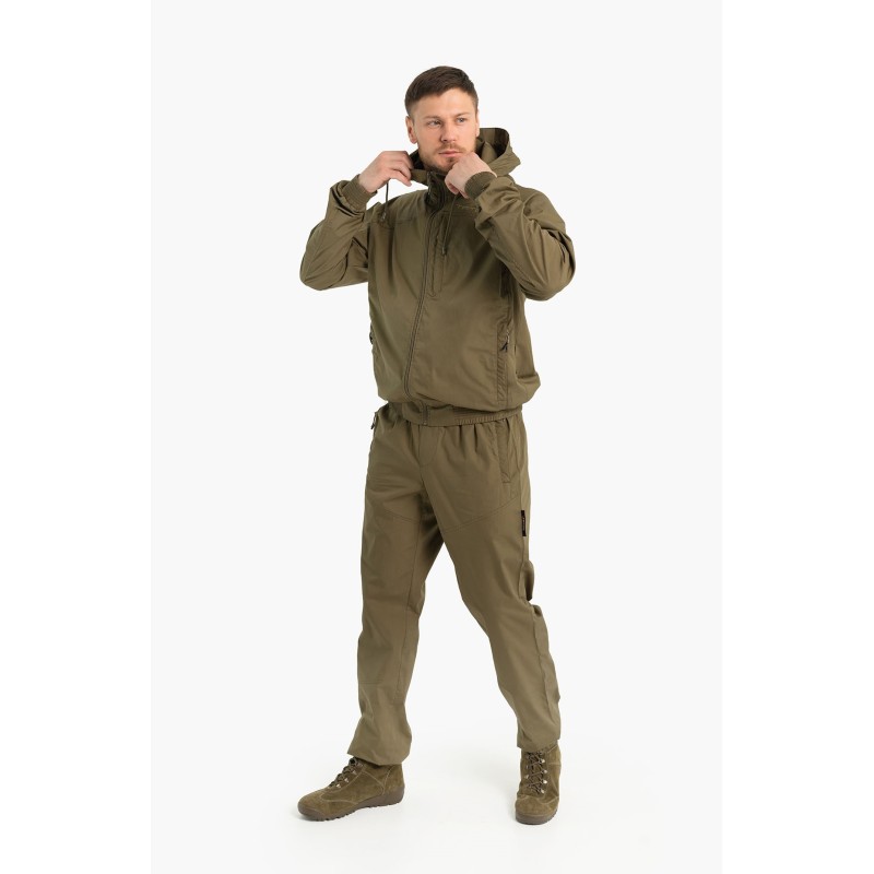 Костюм мужской Triton Gear Axis, хлопок, хаки, размер 56-58, 170-176 см