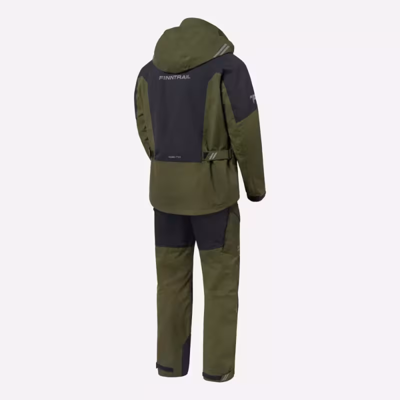 Костюм мужской Finntrail GT 3465 Khaki, мембрана Hard-Tex, хаки, размер 44-46 (S), 165-175 см