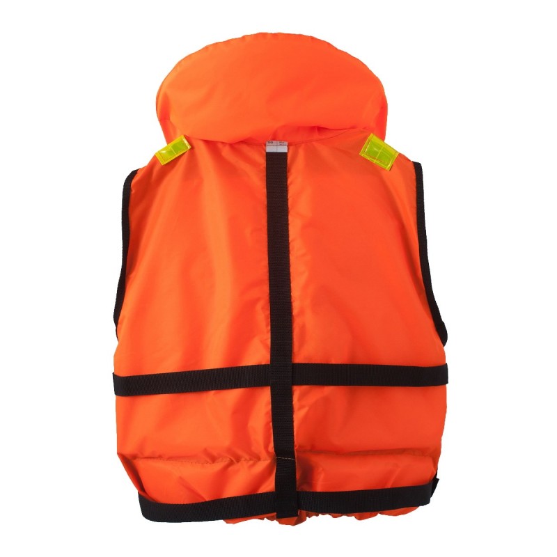 Жилет детский спасательный с подголовником Comfort Navigator (Штурман), до 40 кг, оранжевый, ГОСТ 58108-2019, подходит для ГИМС