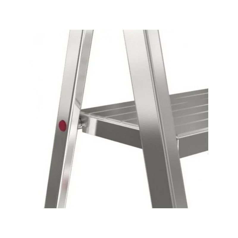 Стремянка Krause Corda 000712 алюминиевая, 1х3 ступеней