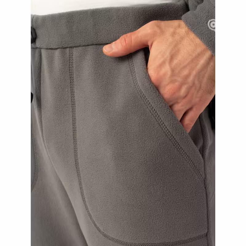 Костюм мужской Huntsman (Восток) Байкал, флис, серый, размер 44-46, 170-176 см