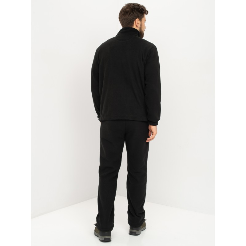 Костюм мужской Huntsman (Восток) Байкал, флис, черный, размер 48-50, 170-176 см