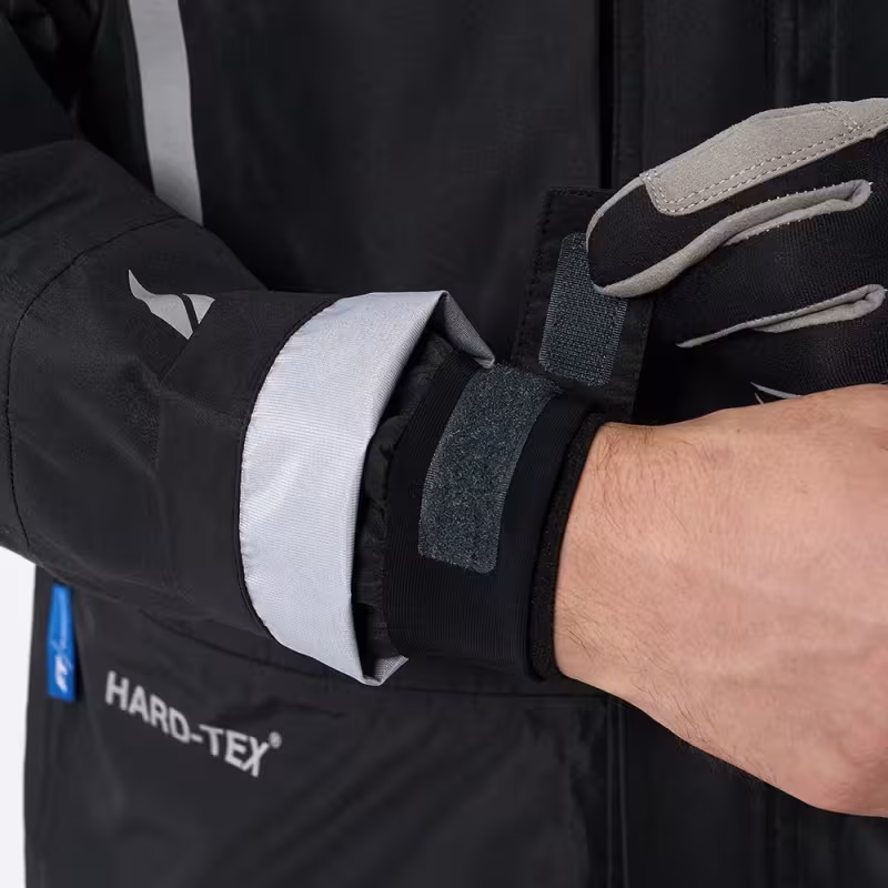 Куртка мужская Finntrail Athletic 4024 Graphite, мембрана Hard-Tex, черный, размер 62-64 (XXXL), 190-200 см