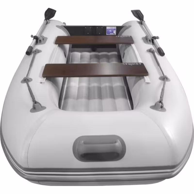 Надувная лодка ПВХ Адмирал 230, НД, серый