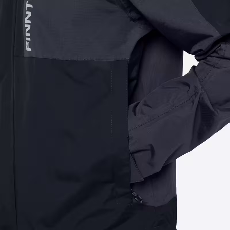 Костюм мужской Finntrail Lightsuit 3503 Graphite, мембрана Hard-Tex, черный, размер 50-52 (L), 175-185 см