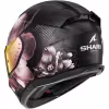 Мотошлем Shark D-SKWAL 3 Mayfer Black/Violet/Glitter, черный, размер M