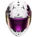 Мотошлем Shark D-SKWAL 3 Mayfer White/Violet/Anthracite, белый, размер М