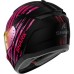 Мотошлем Shark Ridill 2 Assya, черный/фиолетовый, размер S