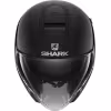Мотошлем Shark CityCruiser Blank Mat Black, черный, размер XS