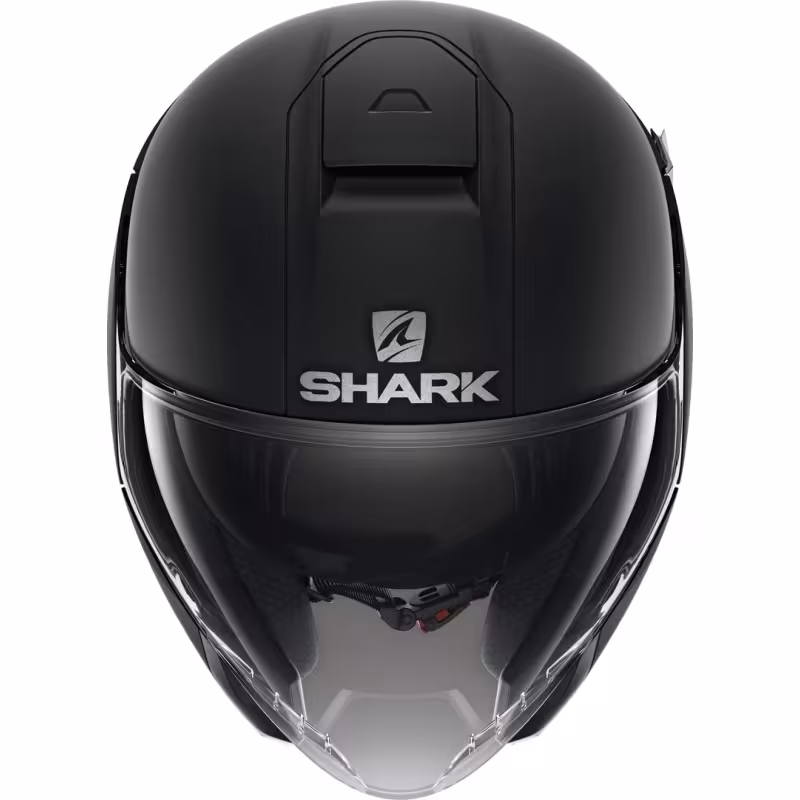 Мотошлем Shark CityCruiser Blank Mat Black, черный, размер XS