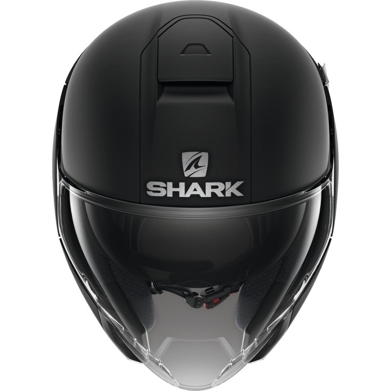 Мотошлем Shark CityCruiser Blank Mat Black, черный, размер XS