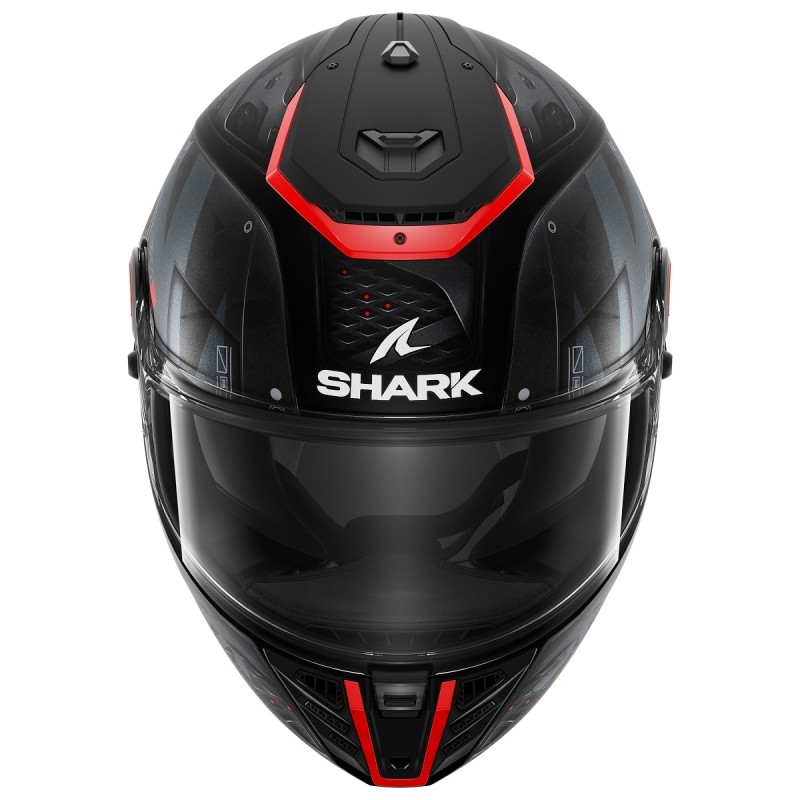 Мотошлем Shark Spartan RS Stingrey Mat Black/Antracite/Red, черный/красный, размер L