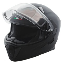 Мотошлем зимний AiM JK906, матовый черный, размер S 906C-008-S
