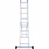 Лестница Новая Высота NV 1220 двухсекционная алюминиевая, 1.62 м, 10+10 ступеней