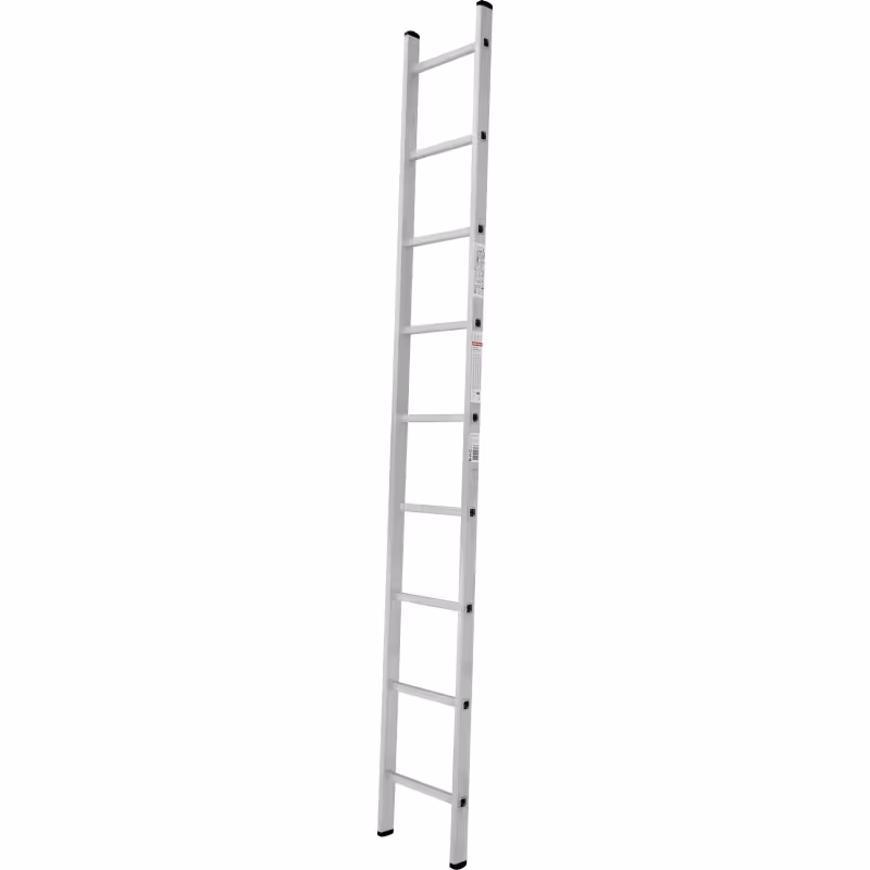 Лестница Новая Высота NV 1210, односекционная алюминиевая, 3.4 м, 9 ступеней