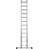 Лестница Новая Высота NV 1230, трёхсекционная алюминиевая, 6.82 м, 3х10 ступеней