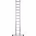 Лестница Новая Высота NV 1230, трёхсекционная алюминиевая, 6.82 м, 3х10 ступеней