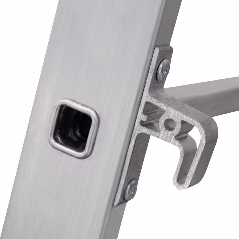 Лестница Новая Высота NV 1230, трёхсекционная алюминиевая, 6.82 м, 3х10 ступеней