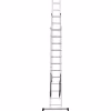 Лестница Новая Высота NV 1230, трёхсекционная алюминиевая, 6.82 м, 3х10 ступеней