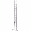 Лестница Новая Высота NV 1230, трёхсекционная алюминиевая, 6.82 м, 3х10 ступеней