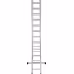 Лестница Новая Высота NV 1230, трёхсекционная алюминиевая, 6.82 м, 3х10 ступеней