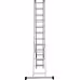 Лестница Новая Высота NV 1230, трёхсекционная алюминиевая, 6.82 м, 3х10 ступеней