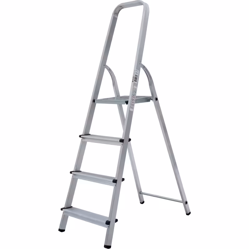 Стремянка Новая Высота NV 1110 алюминиевая, 1х4ступеней