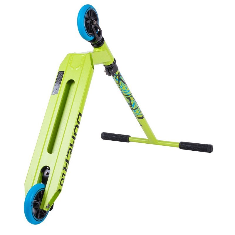 Самокат Tech Team Duker 1.0, неоновый зеленый