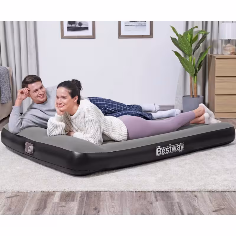 Матрас надувной Bestway Full со встроенным электронасосом, 137х30 см