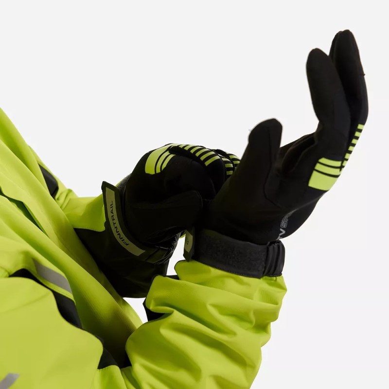 Мотоперчатки Finntrail Eagle 2840 GraphiteYellow, желтый/серый, размер L