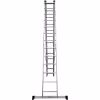 Лестница Новая Высота NV 1230, трёхсекционная алюминиевая, 8.71 м, 3х13 ступеней