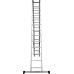 Лестница Новая Высота NV 1230, трёхсекционная алюминиевая, 8.71 м, 3х13 ступеней