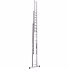 Лестница Новая Высота NV 1230, трёхсекционная алюминиевая, 8.71 м, 3х13 ступеней