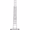 Лестница Новая Высота NV 1230, трёхсекционная алюминиевая, 8.71 м, 3х13 ступеней