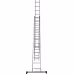 Лестница Новая Высота NV 1230, трёхсекционная алюминиевая, 8.71 м, 3х13 ступеней