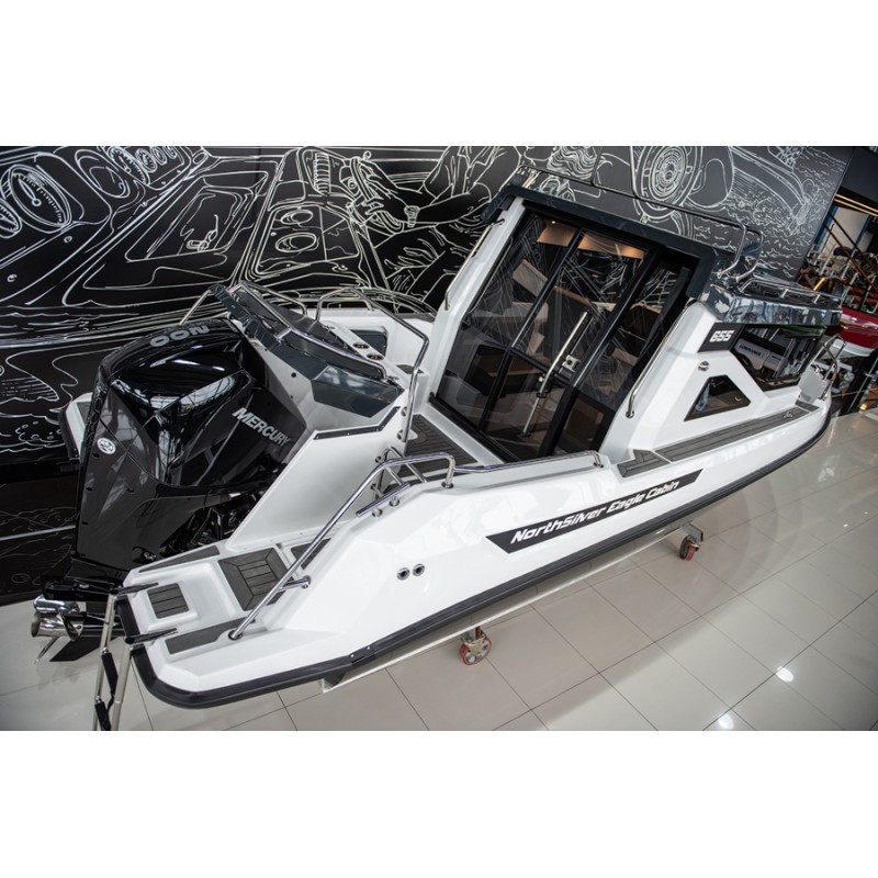 Лодка алюминиевая NorthSilver Eagle Cabin 655 в комплекте с лодочным мотором Yamaha F 175