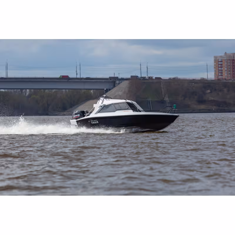 Лодка алюминиевая Волжанка Yava XL COB, транец 521 мм (YXB 10 G424)