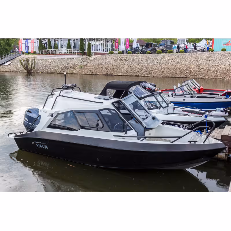 Лодка алюминиевая Волжанка Yava XL COB, транец 521 мм (YXB 10 G424)