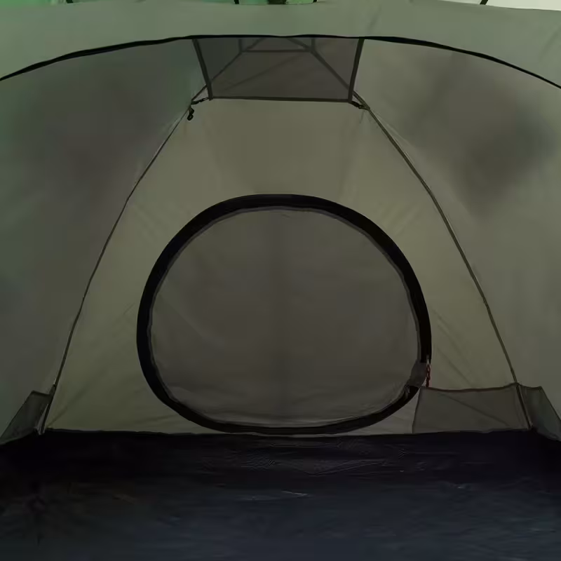 Палатка полуавтоматическая Finntrail Voyager 1023 Khaki, 3-местная, хаки, 215х215х120 см