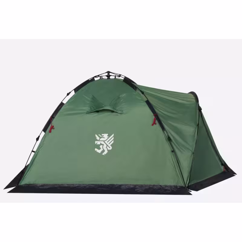 Палатка полуавтоматическая Finntrail Voyager 1023 Khaki, 3-местная, хаки, 215х215х120 см