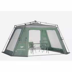 Тент-шатер Finntrail Garda 1022 Khaki, 10-местный, хаки, 440×325×248 см