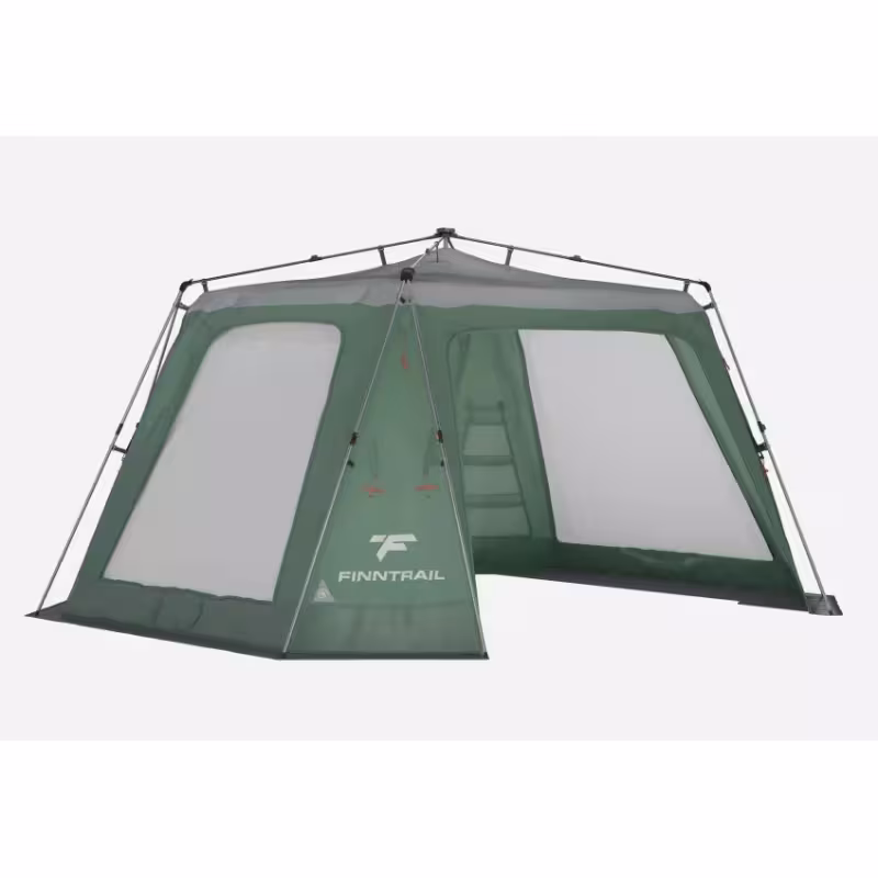 Тент-шатер Finntrail Garda 1022 Khaki, 10-местный, хаки, 440×325×248 см