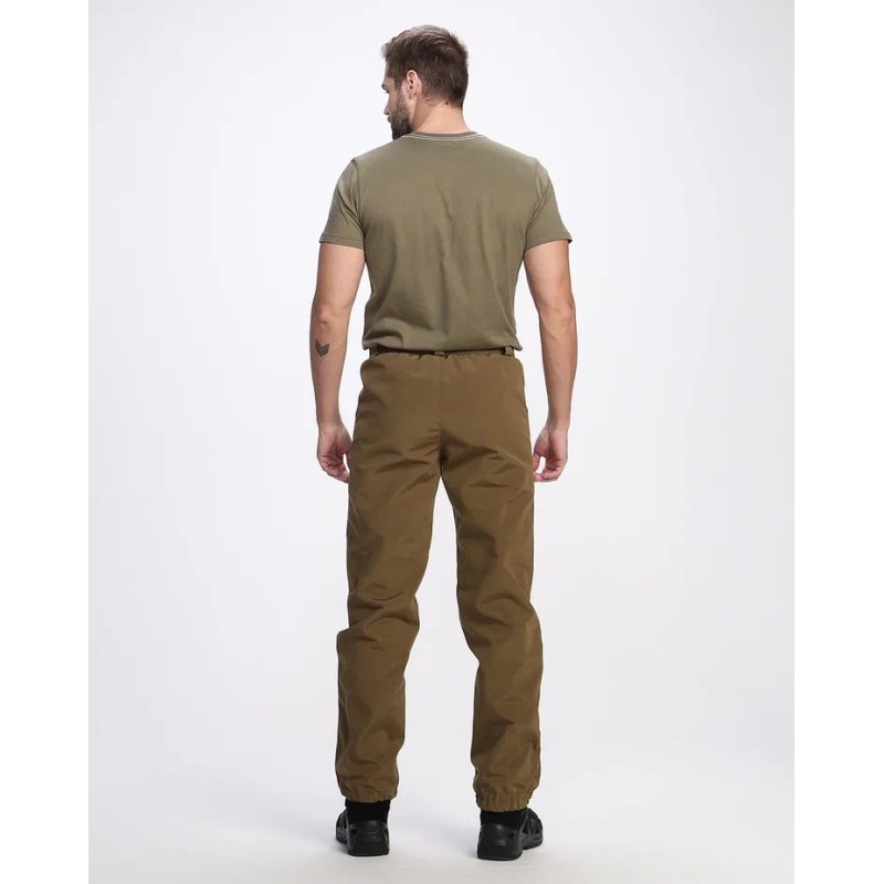 Костюм мужской OneRus Егерь, ткань Брезент, хаки, размер 60-62, 182-188 см