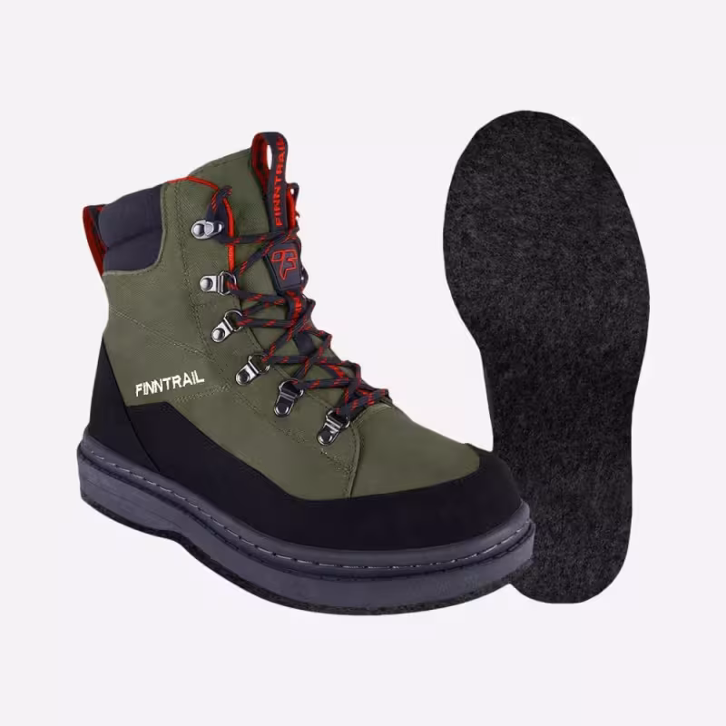 Ботинки забродные мужские Finntrail GreenWood 5224 Khaki, хаки, размер 47