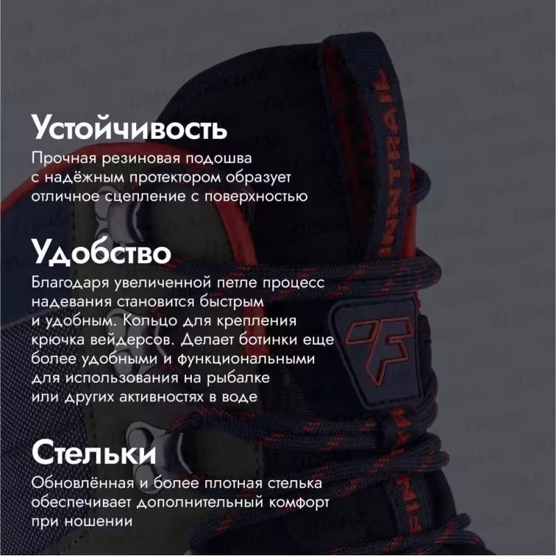 Ботинки забродные мужские Finntrail Speedmaster 5232 Khaki, хаки/черный, размер 42