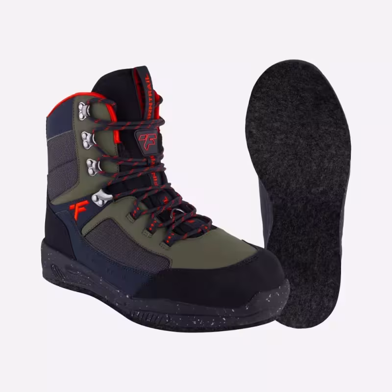 Ботинки забродные мужские Finntrail Speedmaster 5233 Khaki, хаки/черный, размер 44