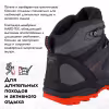 Ботинки мужские треккинговые Finntrail Raid 5171, черный/красный, размер 43